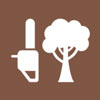 Tree surgery icon